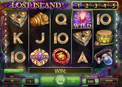 de Lost Island Slot